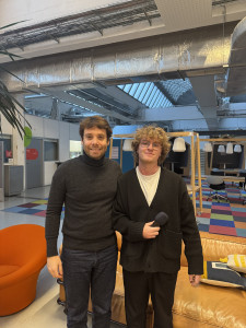 Benjamin Duhamel et Tom Vignelles