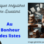 Au bonheur des listes