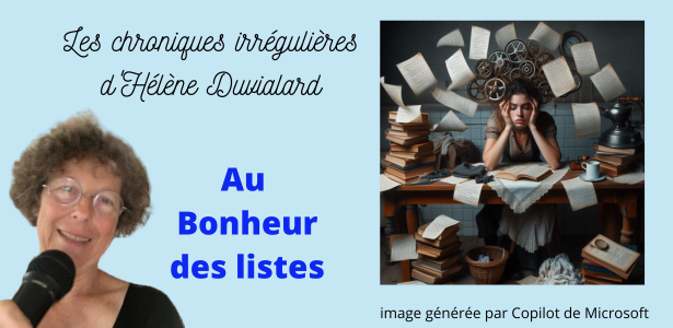 Au bonheur des listes
