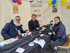 photo de M. Brun et Melle Caillaud