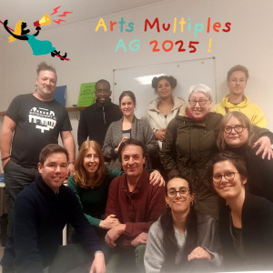l'équipe arts multiples janvier 2025