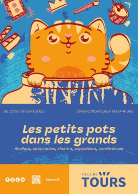 Affiche Les petits pots dans les grands. 