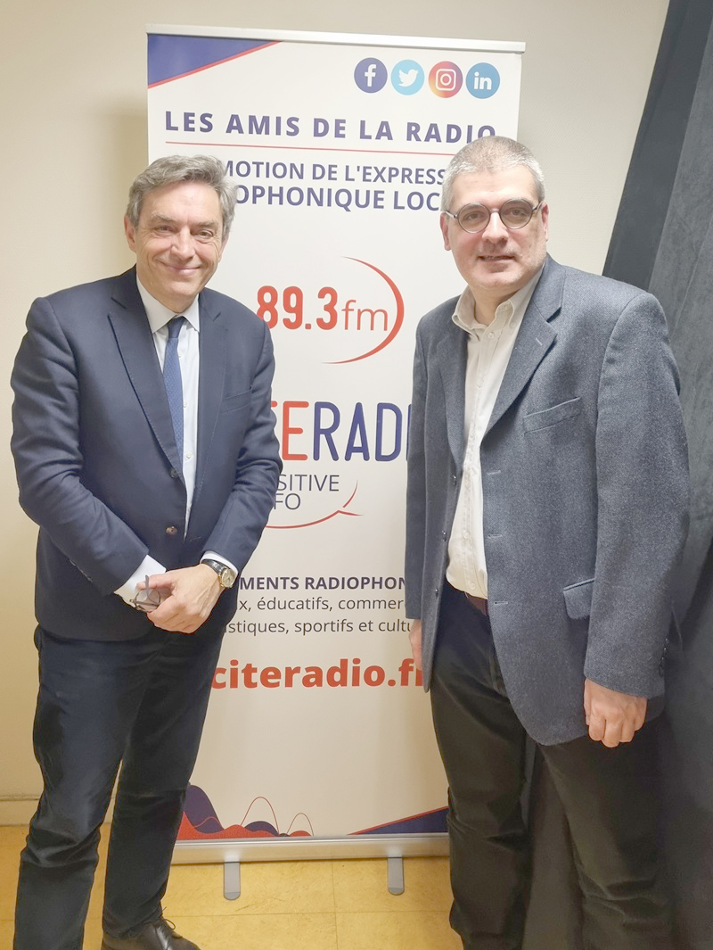 Daniel Labaronne - Studios de CITERADIO - Crédits photo : Guillaume Colombat - 28 mars 2025