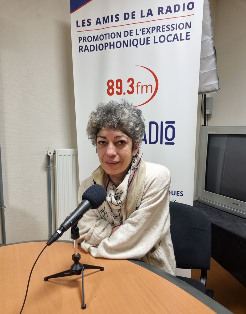 Elisabeth Segard - Studios de CITERADIO - Crédits photo : Guillaume Colombat - 4 mars 2025