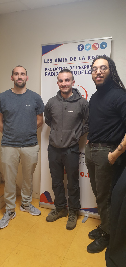 Alleaume Brice, Lucas Nicolet et Raphaël Longis McMillan