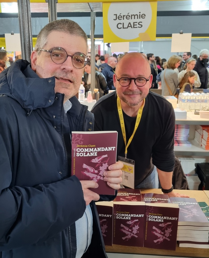 Jérémie Claes - Printemps du Livre de Montaigu - Crédits photo : Guillaume Colombat - 29 mars 2025