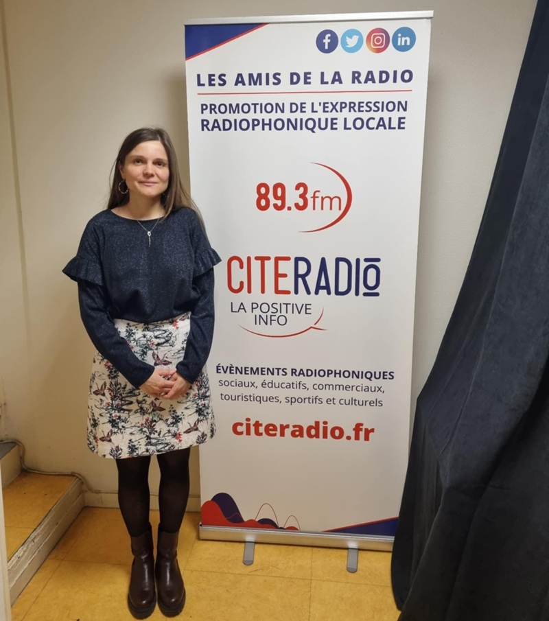 Suzanne Steen - Chargée de développement de "La Cyclo Bohème" - Studios de CITERADIO - Crédits photo : Guillaume Colombat - 26 mars 2025