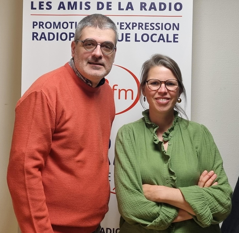 Aurélie de Robien - Studios de CITERADIO - Crédit photo : Guillaume Colombat - 28 avril 2025