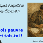 chroniques irrégulières slide sois pauvre