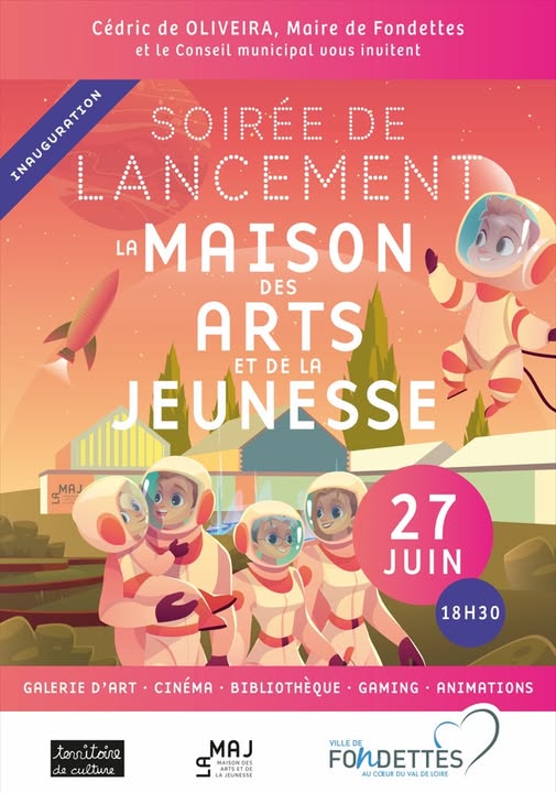 Affiche inauguration