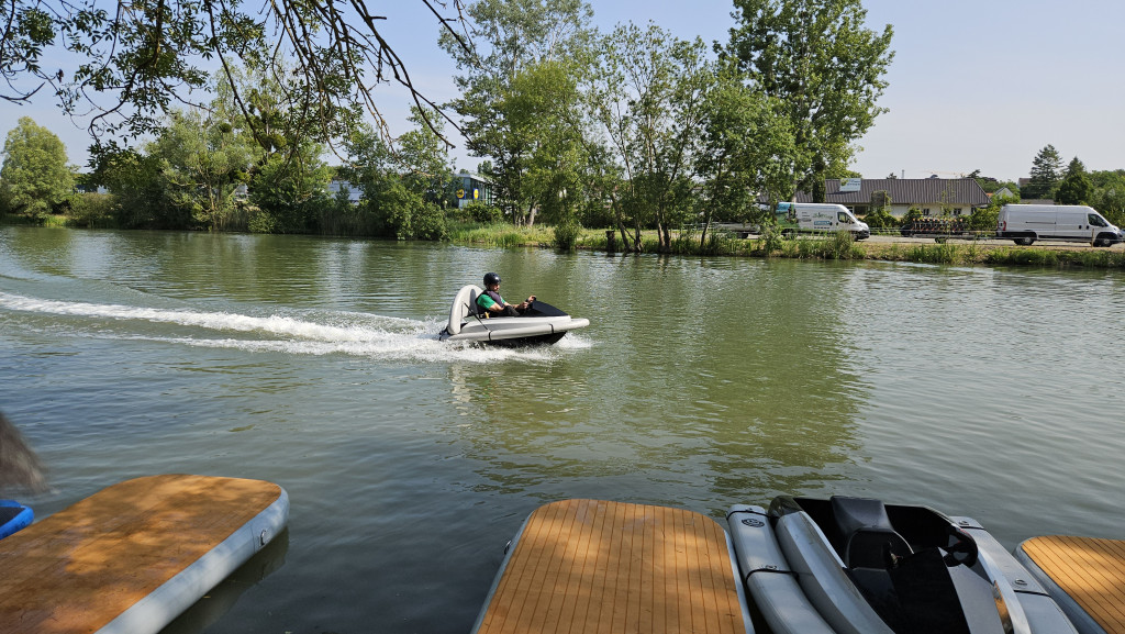 Karting aquatique