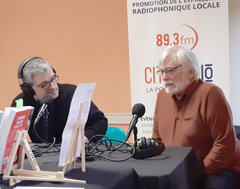 Alain Denis en interview - Château des Livres - Mareuil sur Cher - Crédits photo : Guillaume Colombat - 1er juin 2024
