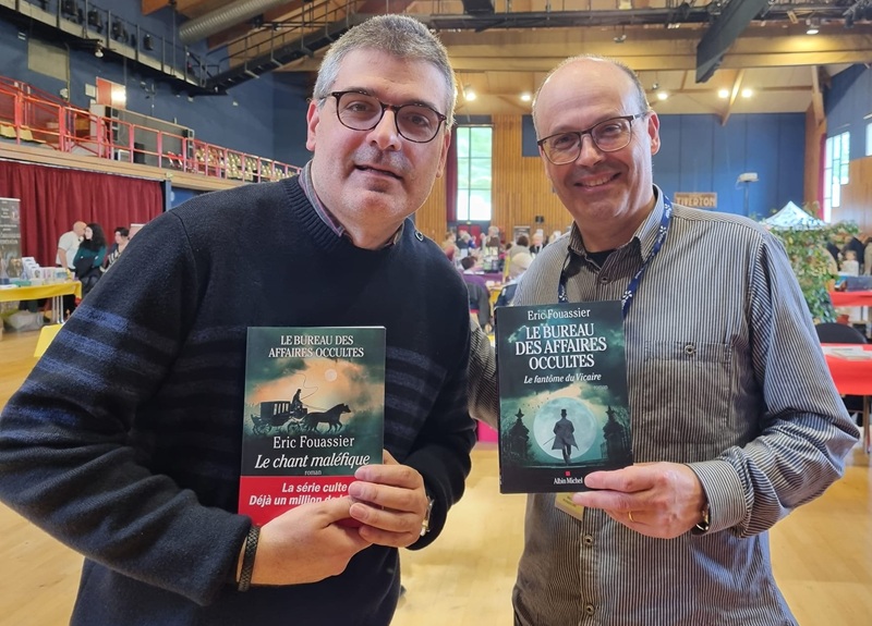 Eric Fouassier - Salon du Livre de Chinon - Crédits photo : Guillaume Colombat - 28 avril 2024