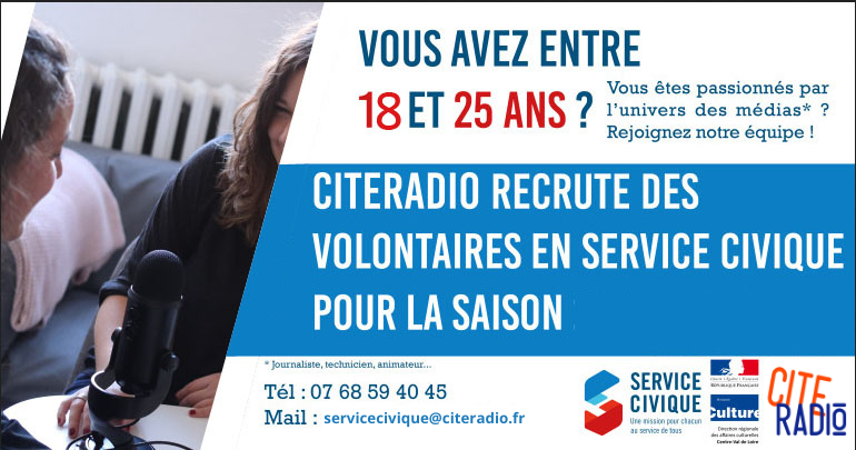 Service civique recrutement 2025