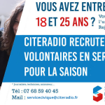 Slide Service civique recrutement 2025