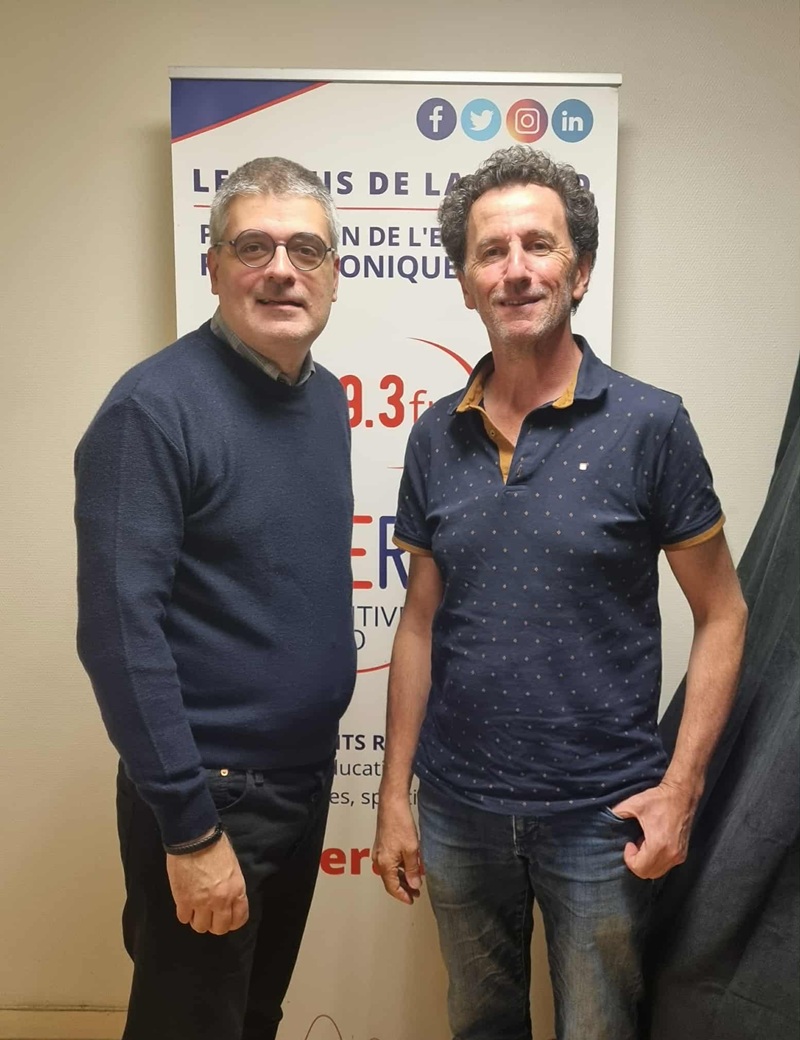 François Cornu - Studios de CITERADIO - Crédits photo : Guillaume Colombat - 16 septembre 2025
