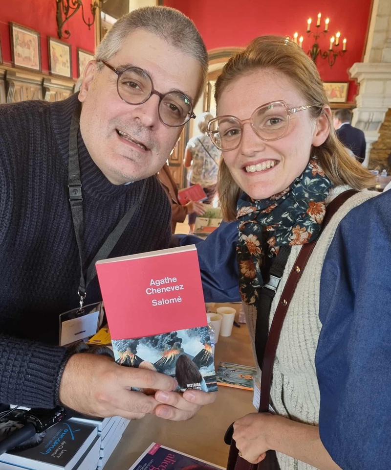 Agathe Chenevez - Salon Livres en Vignes - Crédits photo : Guillaume Colombat - 27 septembre 2025