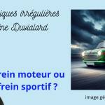 chroniques irrégulières slide frein moteur