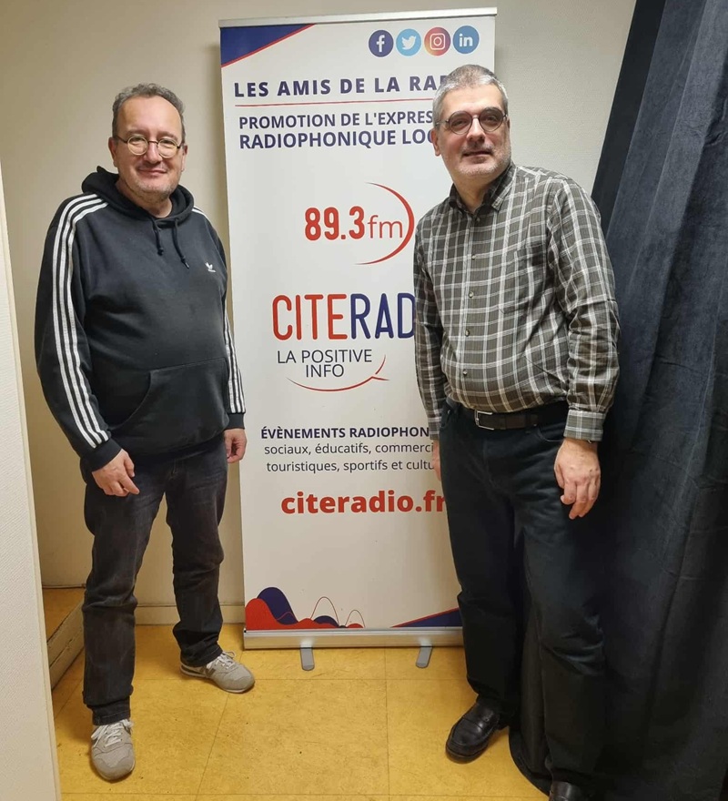 Thierry Imbert - Studios de CITERADIO - Crédits photo : Guillaume Colombat - 14 novembre 2025