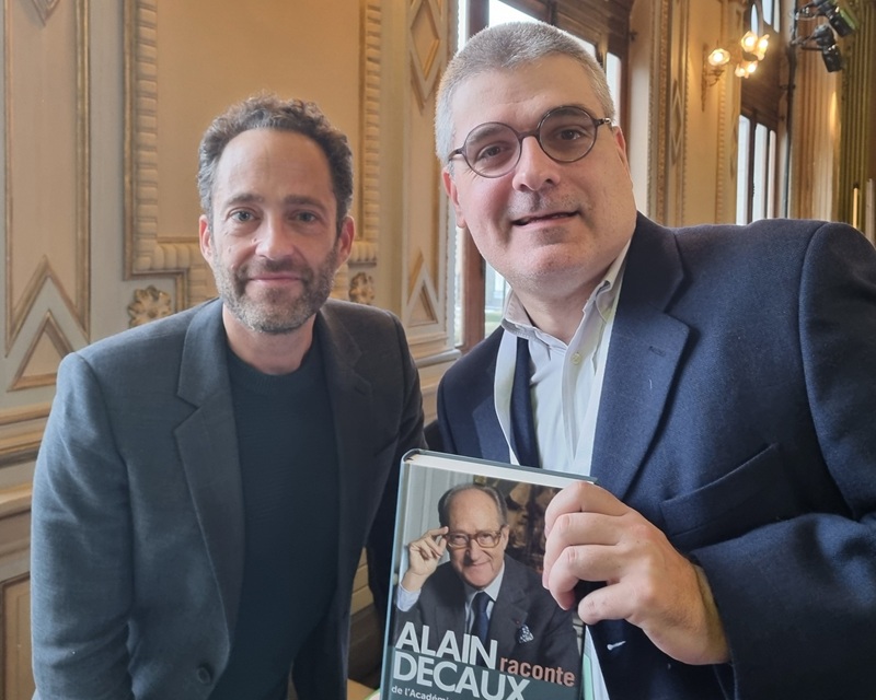 Laurent Decaux - Salon du Livre de Tours à l'Opéra - Crédits photo : Guillaume Colombat - 29 novembre 2025