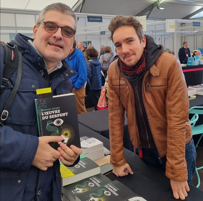 Norman Jangot - Salon Faites Lire ! - Le Mans - Crédits photo : Guillaume Colombat - 5 octobre 2024