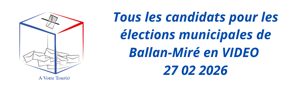 Elections municipales de Ballan-Miré 2026