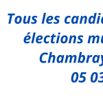 Elections municipales de Chambray-lès-Tours 2026