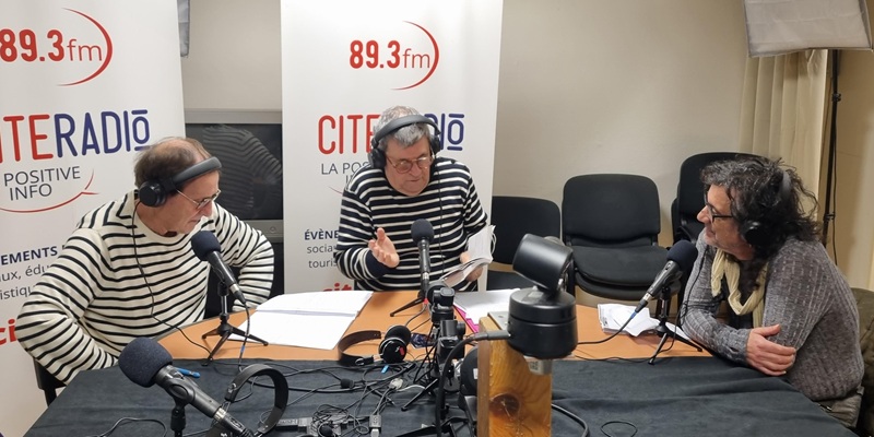 Le quart d'heure qui conte - Didier Beauchêne, Didier Fontaine et Jean-Philippe Teixeira - Studios de CITERADIO - Crédits photo : Guillaume Colombat - 13 mars 2026