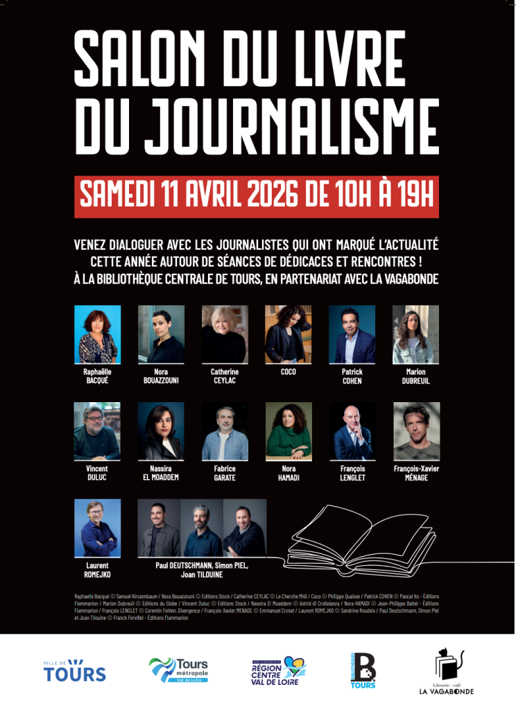 Salon du livre du journalisme - Samedi 11 avril 2026