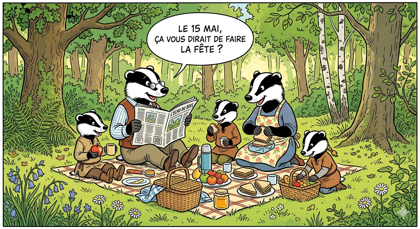 image IA blaireaux