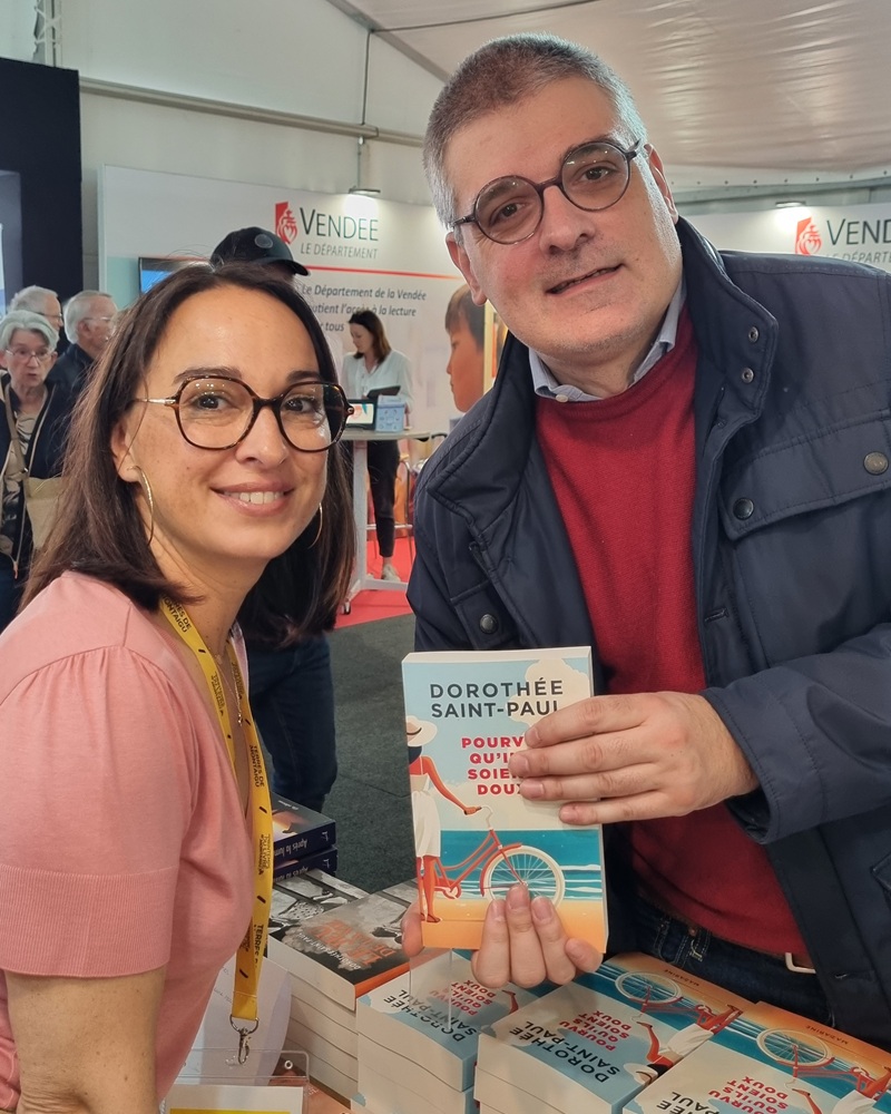 Dorothée Saint-Paul - Printemps du Livre de Montaigu - Crédits photo : Guillaume Colombat - 9 mai 2026