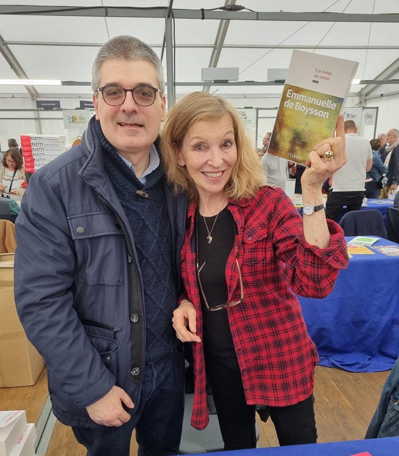 Emmanuelle de Boysson - Salon du Livre de Vannes - Crédits photo : Guillaume Colombat - 25 mai 2024