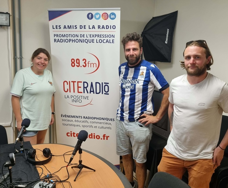 Chloé Da Silva, Julien Poy et Matthew Arezki - Emission FIFA Ultimate League - Studios de CITERADIO - Crédits photo : Guillaume Colombat - 22 juin 2026