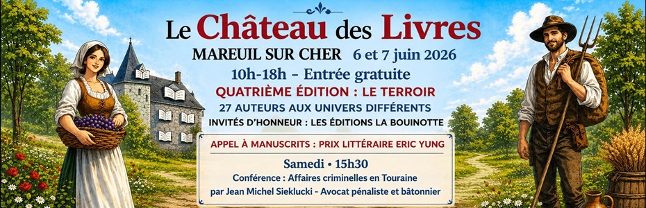[CITERADIO] Tout en auteurs – Hervé Gransart – Peggy G-Desender – Christine Chottin – Tony Jagu – Marion Maloigne – Françoise Benassis – Château des Livres – Mareuil-sur-Cher – Partie 2 – Émission du 21 juillet 2026