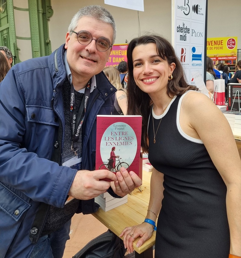 Laurence Pinatel - Festival du Livre de Paris - Crédits photo : Guillaume Colombat - 18 avril 2026