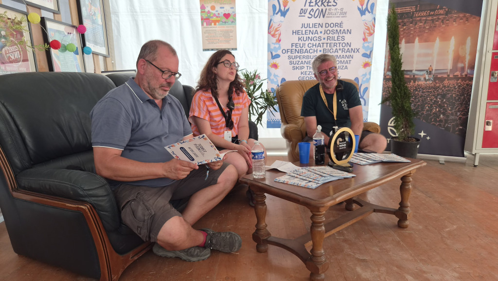 Arnaud GUEDET, Pauline RUBY-RINQUIN et Franck FUMOLEAU (crédit-photo Ligaya MORLAND)