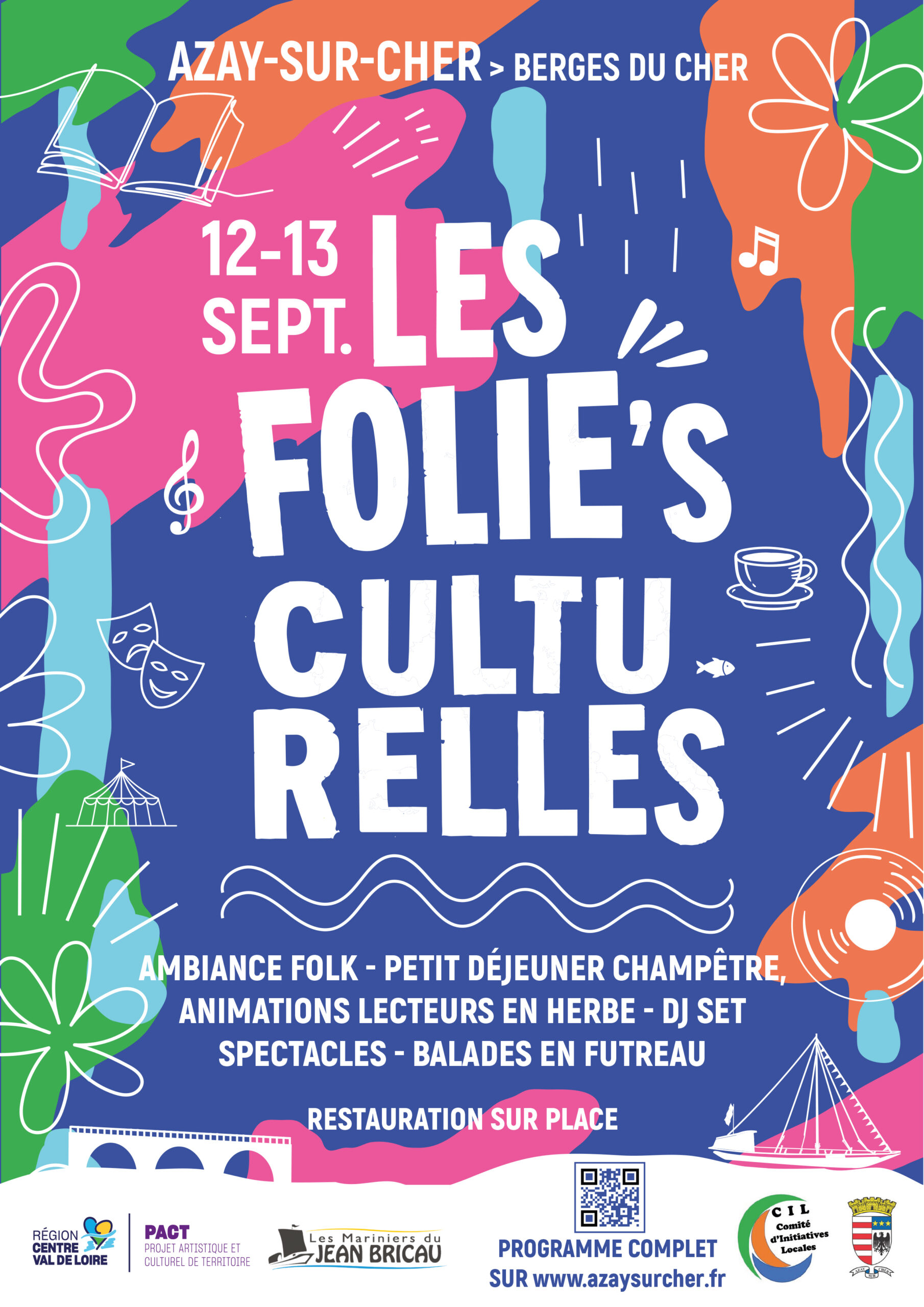 Les Folie's Culturlles Azay Sur Cher 12 Et 13 Septembre 2026