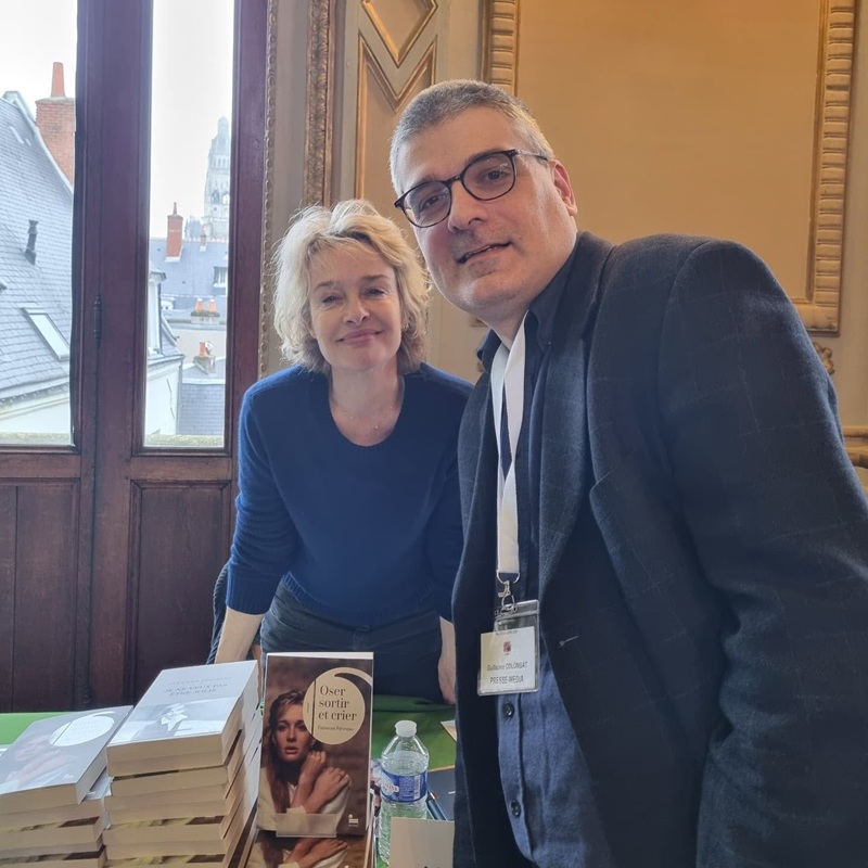 Fabienne Perineau - Salon du Livre de Tours à l'Opéra - Crédits photo : Guillaume Colombat - 16 novembre 2024