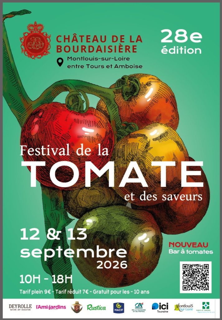 Festival De La Tomate Et Des Saveurs Château De La Bourdaisière 12 Et 13 Septembre 2026