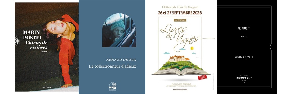 [CITERADIO] – Tout en auteurs – Marin Postel – Arnaud Dudek – Bernard Lecomte – Salon Livres en Vignes – Andréas Becker – Émission du 24 septembre 2026