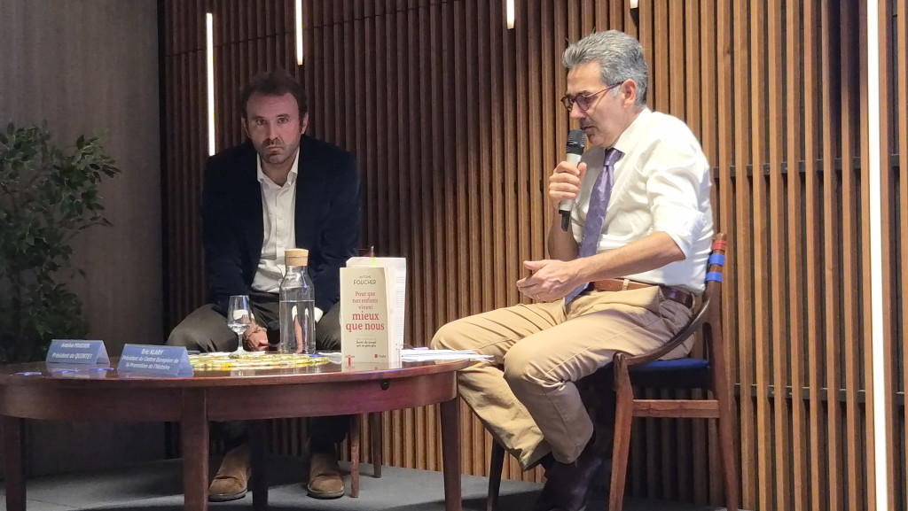 Antoine FOUCHER et Eric ALARY (crédit-photo Ligaya MORLAND)