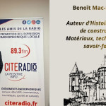 Benoît Mac-Mahon présent chez CITERADIO.