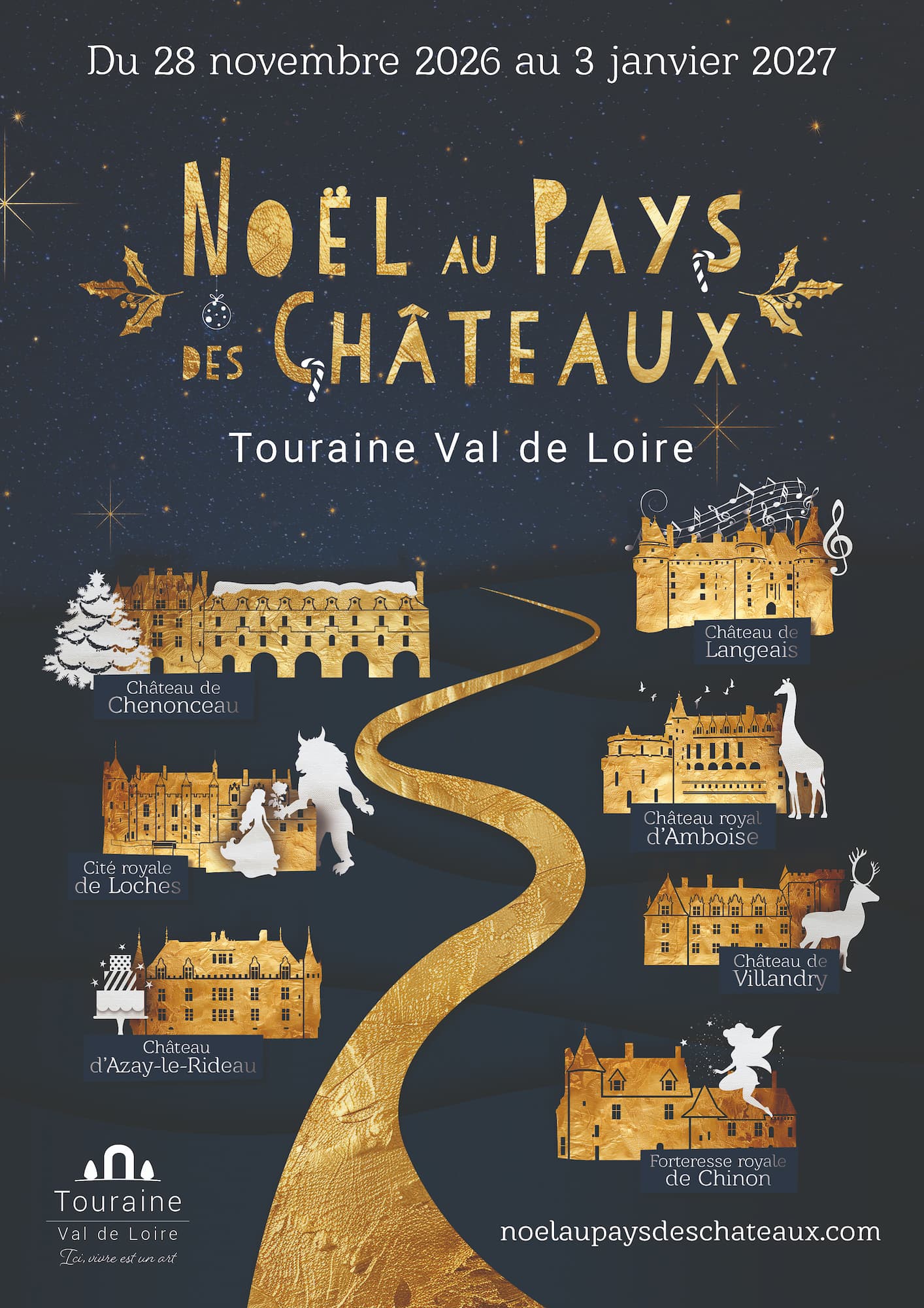 Noël Au Pays Des Châteaux Du 28 Novembre 2026 Au 3 Janvier 2027